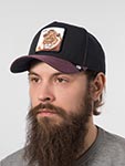 Бейсболка GOORIN BROTHERS арт. 101-2265 (малиновый / черный)